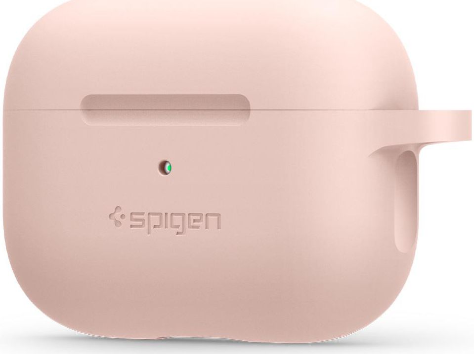 Spigen Silicone Fit Apple AirPods Pro Hoesje Roze afbeelding 4