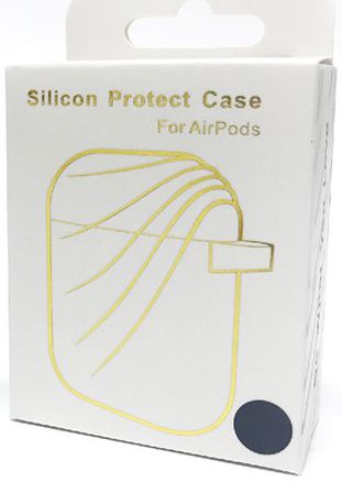 Apple AirPods Wervelwind Siliconen Hoesje Wit afbeelding 2
