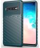 Samsung Galaxy S10 Twill Texture Hoesje Groen