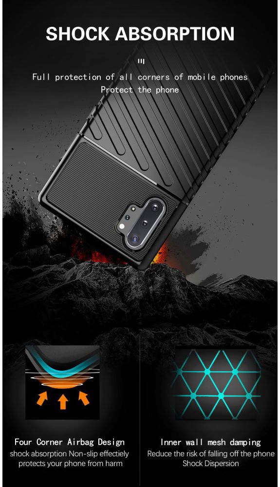 Samsung Galaxy Note 10 Plus Twill Texture Hoesje Blauw afbeelding 10