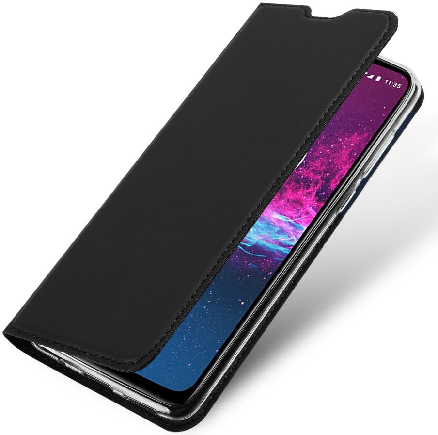 Dux Ducis Skin Pro Series Motorola One Action Bookcase Zwart afbeelding 2