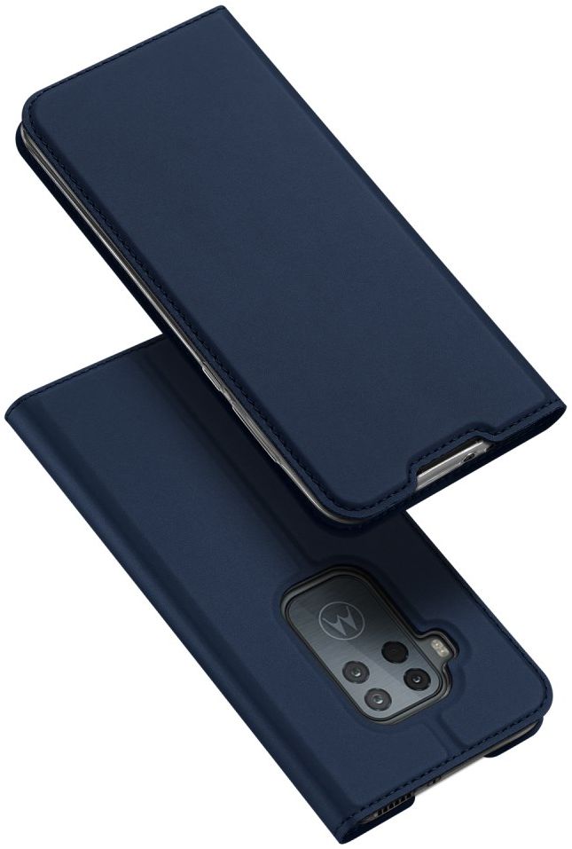 Dux Ducis Skin Pro Series Motorola One Zoom Flip Hoesje Blauw afbeelding 5