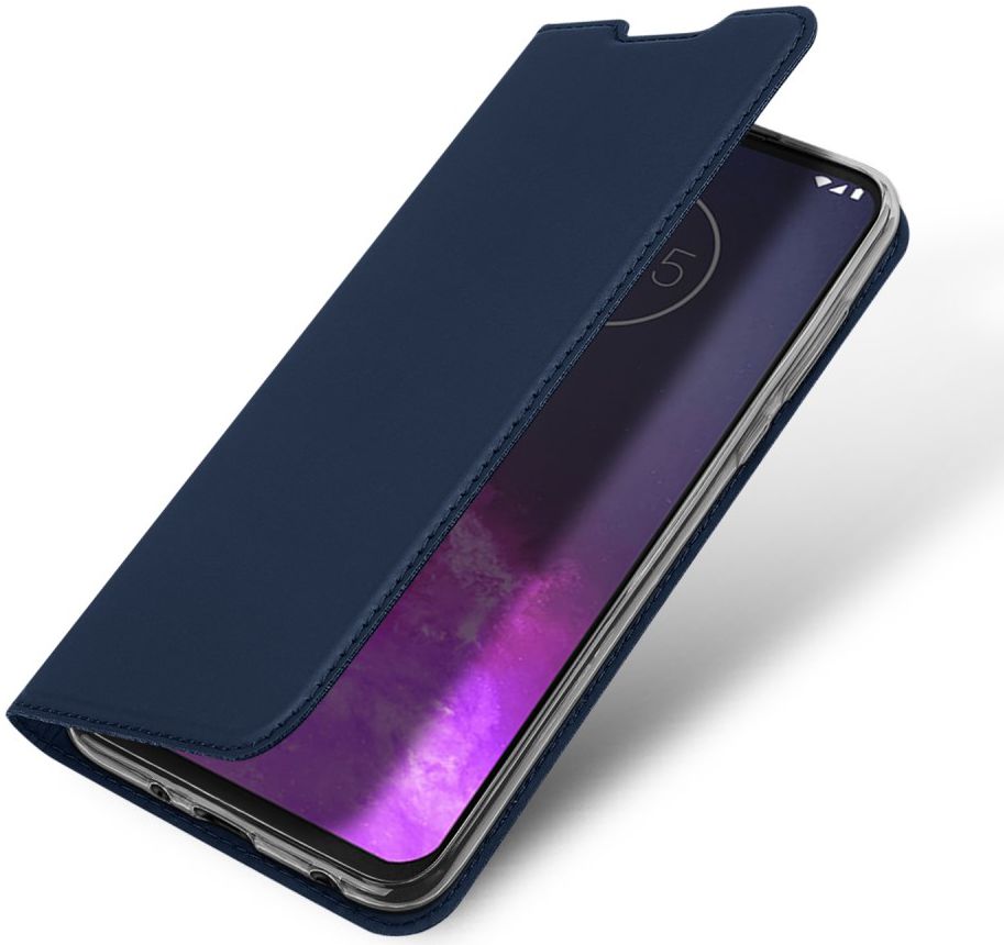 Dux Ducis Skin Pro Series Motorola One Zoom Flip Hoesje Blauw afbeelding 1