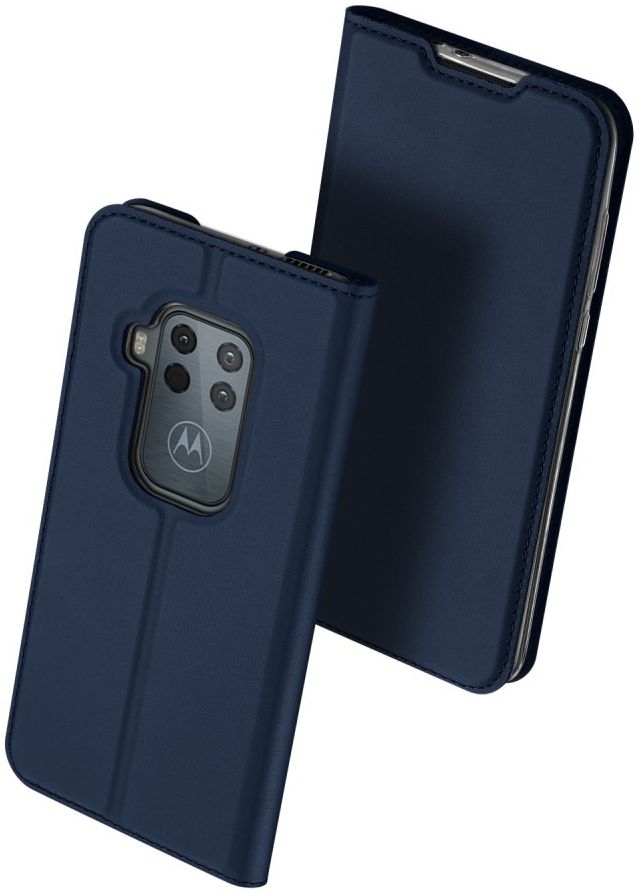 Dux Ducis Skin Pro Series Motorola One Zoom Flip Hoesje Blauw afbeelding 6