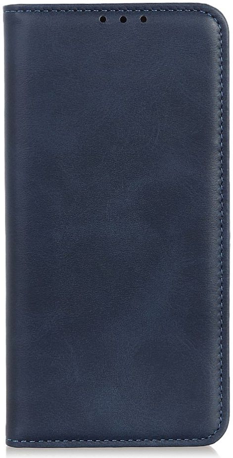 Motorola One Macro Splitleren Portemonnee Hoesje Donker Blauw afbeelding 1