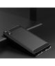Xiaomi Mi Redmi 7A Geborsteld TPU Hoesje Zwart