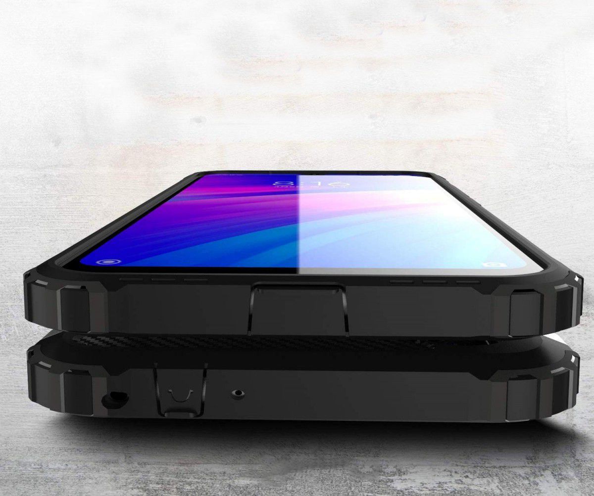 Xiaomi Redmi 7A Armor Guard Hybrid Case Rood afbeelding 3