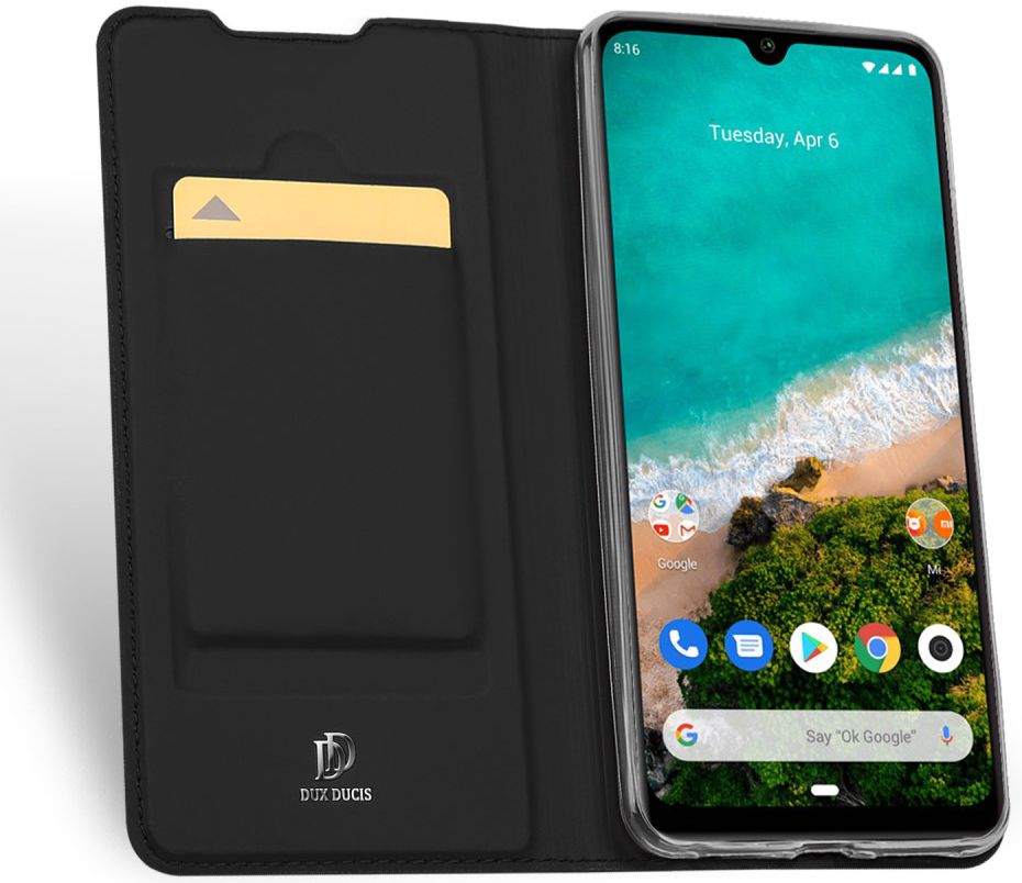 Dux Ducis  Xiaomi Mi A3 Bookcase Hoesje Zwart afbeelding 2
