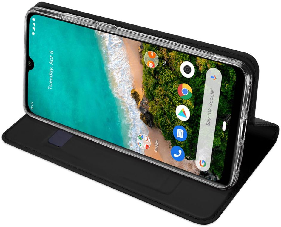 Dux Ducis  Xiaomi Mi A3 Bookcase Hoesje Zwart afbeelding 4
