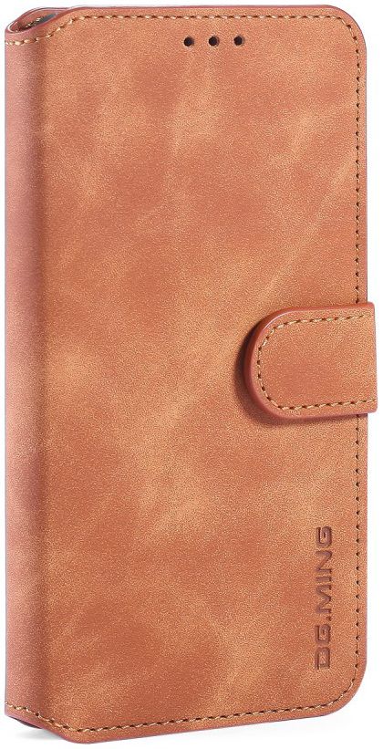 DG Ming Retro Portemonnee Xiaomi Redmi 7A Hoesje Bruin afbeelding 5