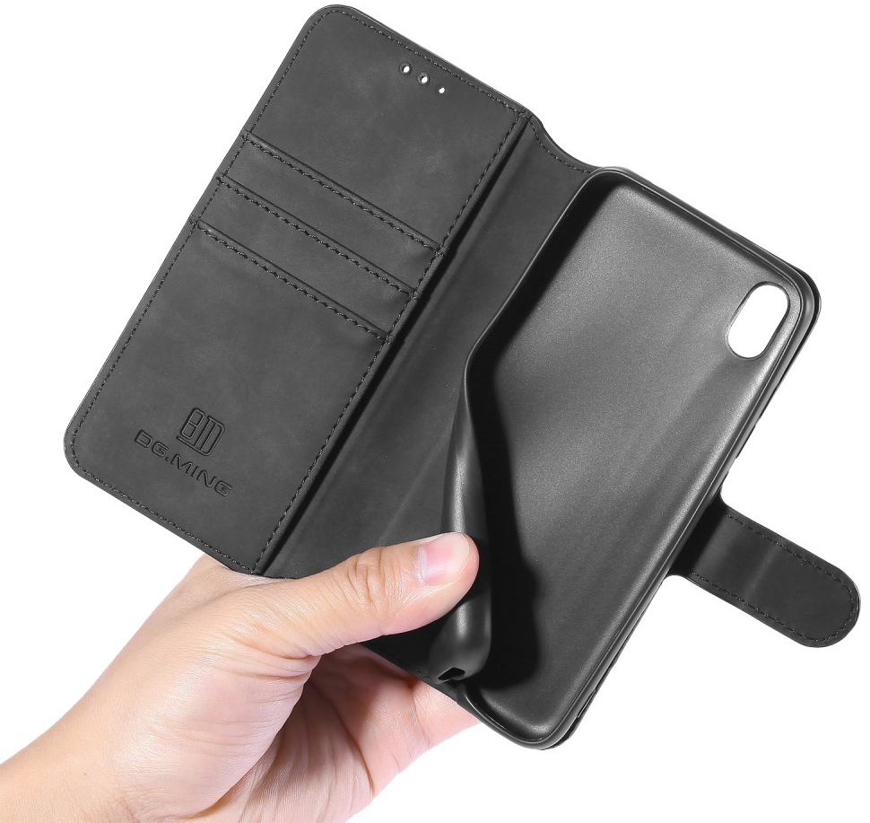 DG Ming Retro Portemonnee Xiaomi Redmi 7A Hoesje Zwart afbeelding 5