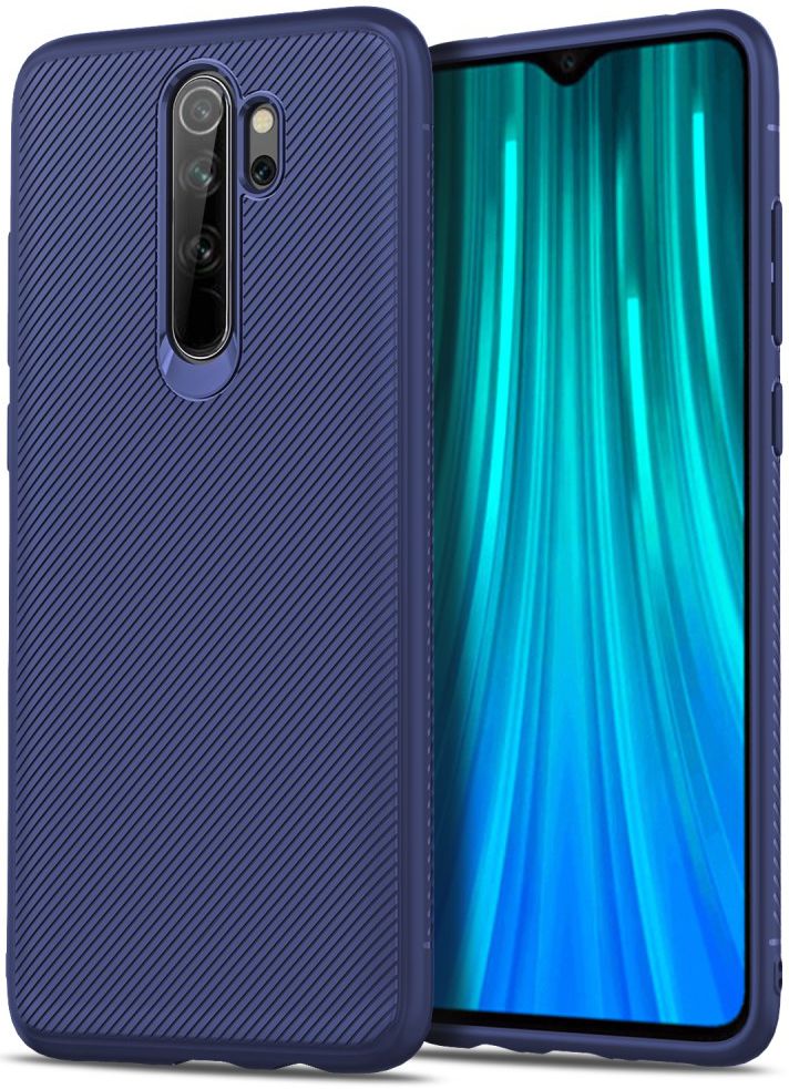 redmi note 8 pro back cover blue