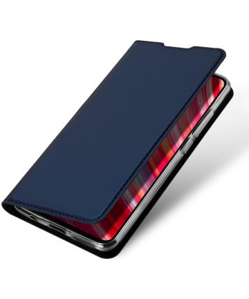 Dux Ducis Xiaomi Redmi Note 8 Pro Bookcase Hoesje Blauw Hoesjes