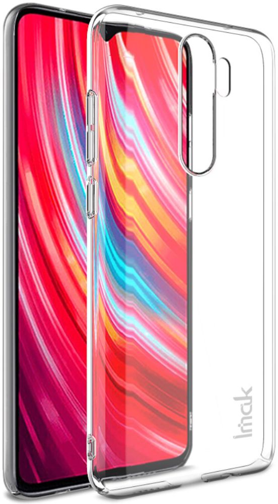 Xiaomi Redmi Note 8 Pro Hoesje + Screen Protector Transparant afbeelding 1