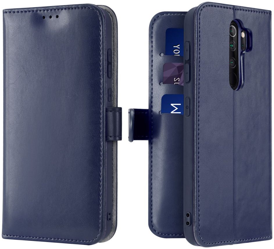 Dux Ducis Kado Series Xiaomi Redmi Note 8 Pro Portemonnee Hoesje Blauw afbeelding 4
