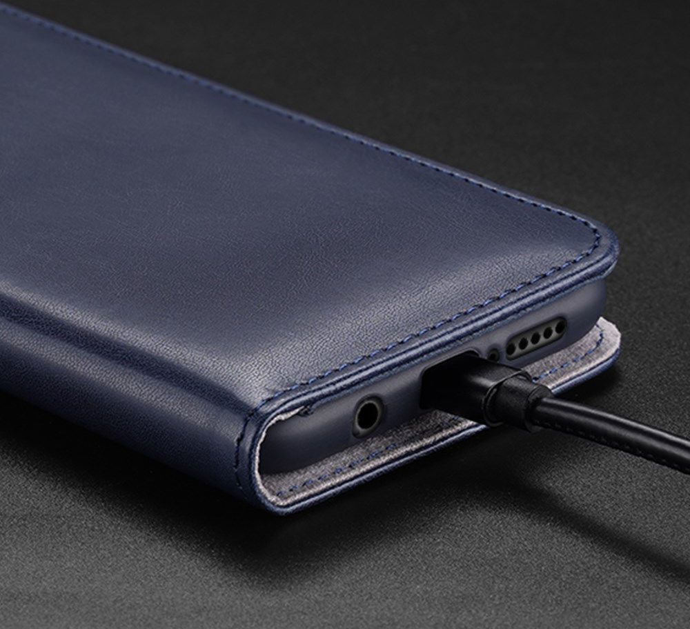 Dux Ducis Kado Series Xiaomi Redmi Note 8 Pro Portemonnee Hoesje Blauw afbeelding 13