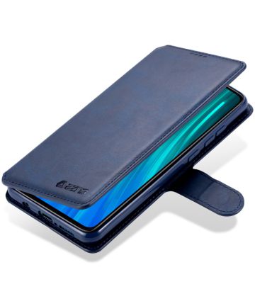 Xiaomi Redmi Note 8 Pro AZNS Portemonnee Stand Hoesje Blauw Hoesjes