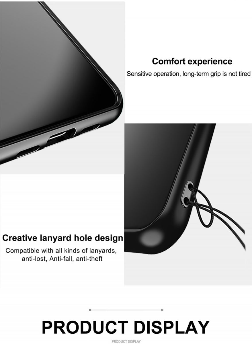 Google Pixel 4 Strepen Textuur TPU Hoesje Zwart afbeelding 7