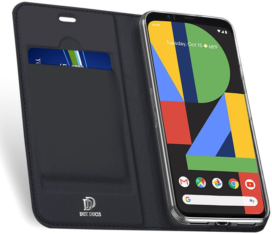 Dux Ducis Skin Pro Series Google Pixel 4 XL Flip Hoesje Zwart afbeelding 2