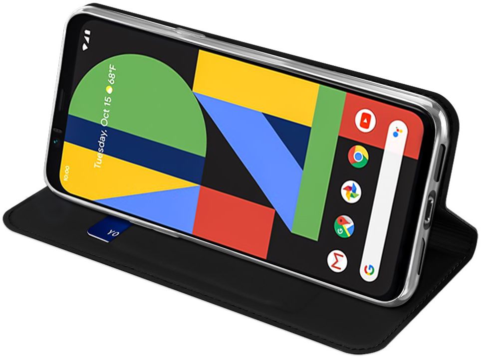 Dux Ducis Skin Pro Series Google Pixel 4 XL Flip Hoesje Zwart afbeelding 4