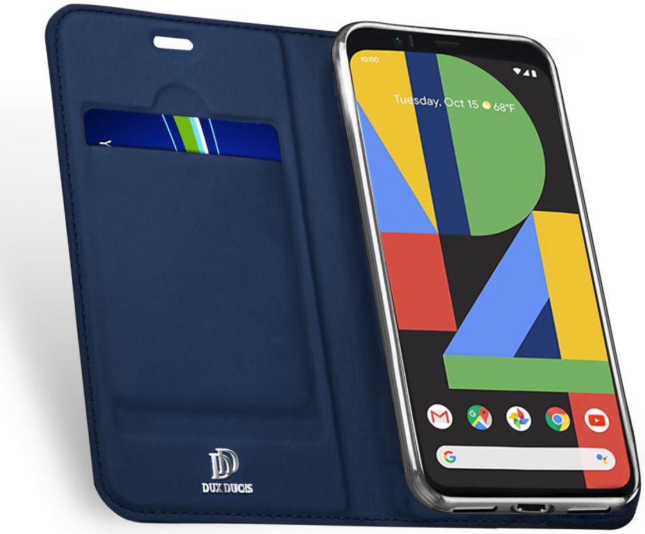Dux Ducis Skin Pro Series Google Pixel 4 Flip Hoesje Blauw afbeelding 2