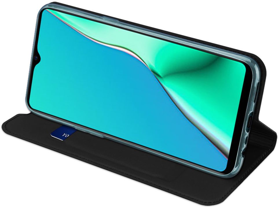 Dux Ducis Skin Pro Series Oppo A5 / A9 (2020) Flip Hoesje Zwart afbeelding 4