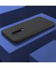 OnePlus 7T Pro Twill Slim Texture Back Cover Zwart