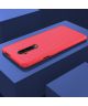 OnePlus 7T Pro Twill Slim Texture Back Cover Rood