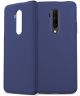 OnePlus 7T Pro Twill Slim Texture Back Cover Blauw