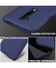 OnePlus 7T Pro Twill Slim Texture Back Cover Blauw