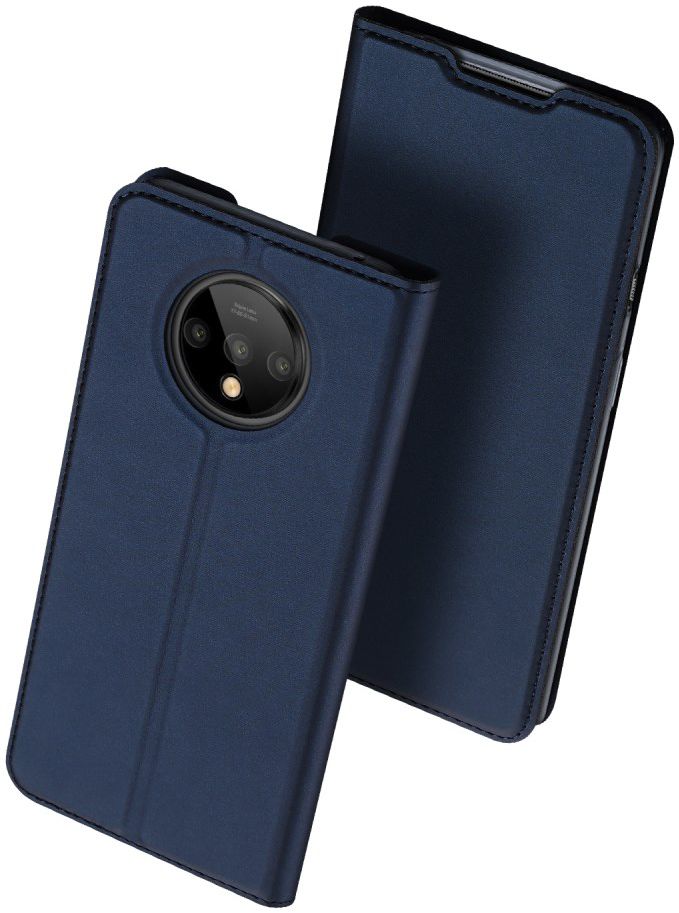 Dux Ducis Skin Pro Series OnePlus 7T Flip Hoesje Blauw afbeelding 6