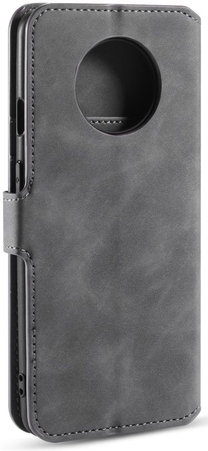 DG Ming Retro Portemonnee OnePlus 7T Hoesje Grijs afbeelding 6