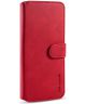 DG Ming Retro Portemonnee OnePlus 7T Hoesje Rood