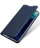 Dux Ducis Skin Pro Book Case OnePlus 7T Pro Hoesje Blauw