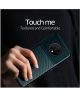 OnePlus 7T Twill Texture Hoesje Groen