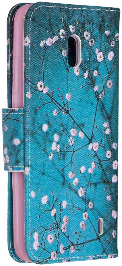 Nokia 2.2 Portemonnee Hoesje met Bloeiende Boom Print afbeelding 7