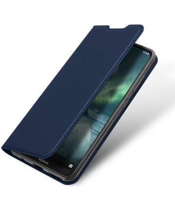 Dux Ducis Premium Book Case Nokia 6.2 / 7.2 Hoesje Blauw Hoesjes