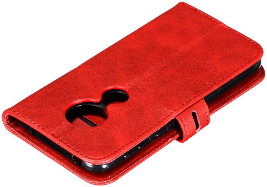 Nokia 6.2 / 7.2 Portemonnee Hoesje Met Kat Rood afbeelding 7