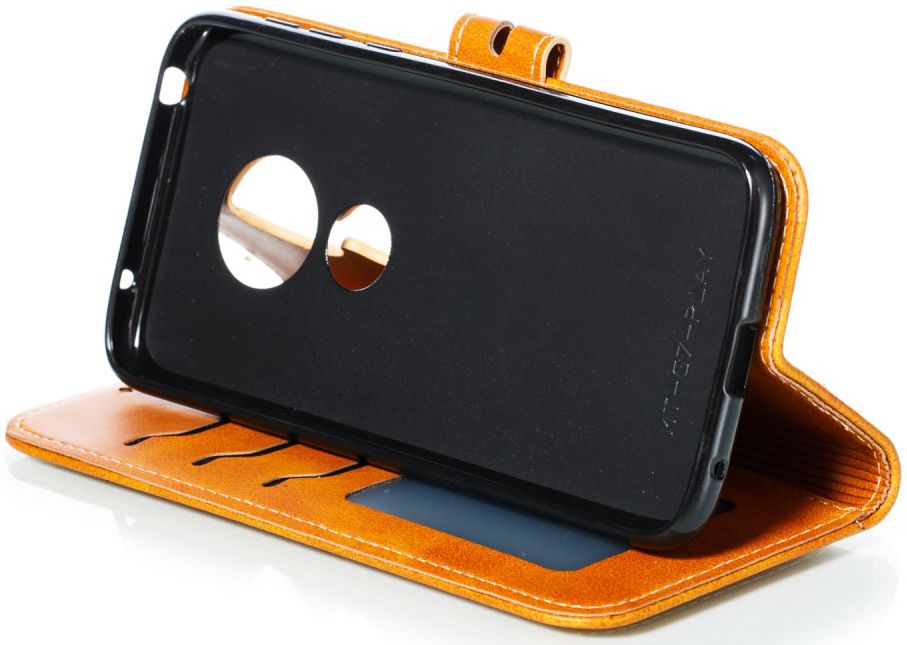 Nokia 6.2 / 7.2 Portemonnee Hoesje Met Kat Bruin afbeelding 5