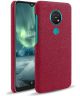 Nokia 7.2 Stof Hard Back Cover Rood