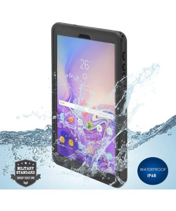 4smarts Rugged Samsung Galaxy Tab S5e Waterdichte Hoes Zwart Hoesjes
