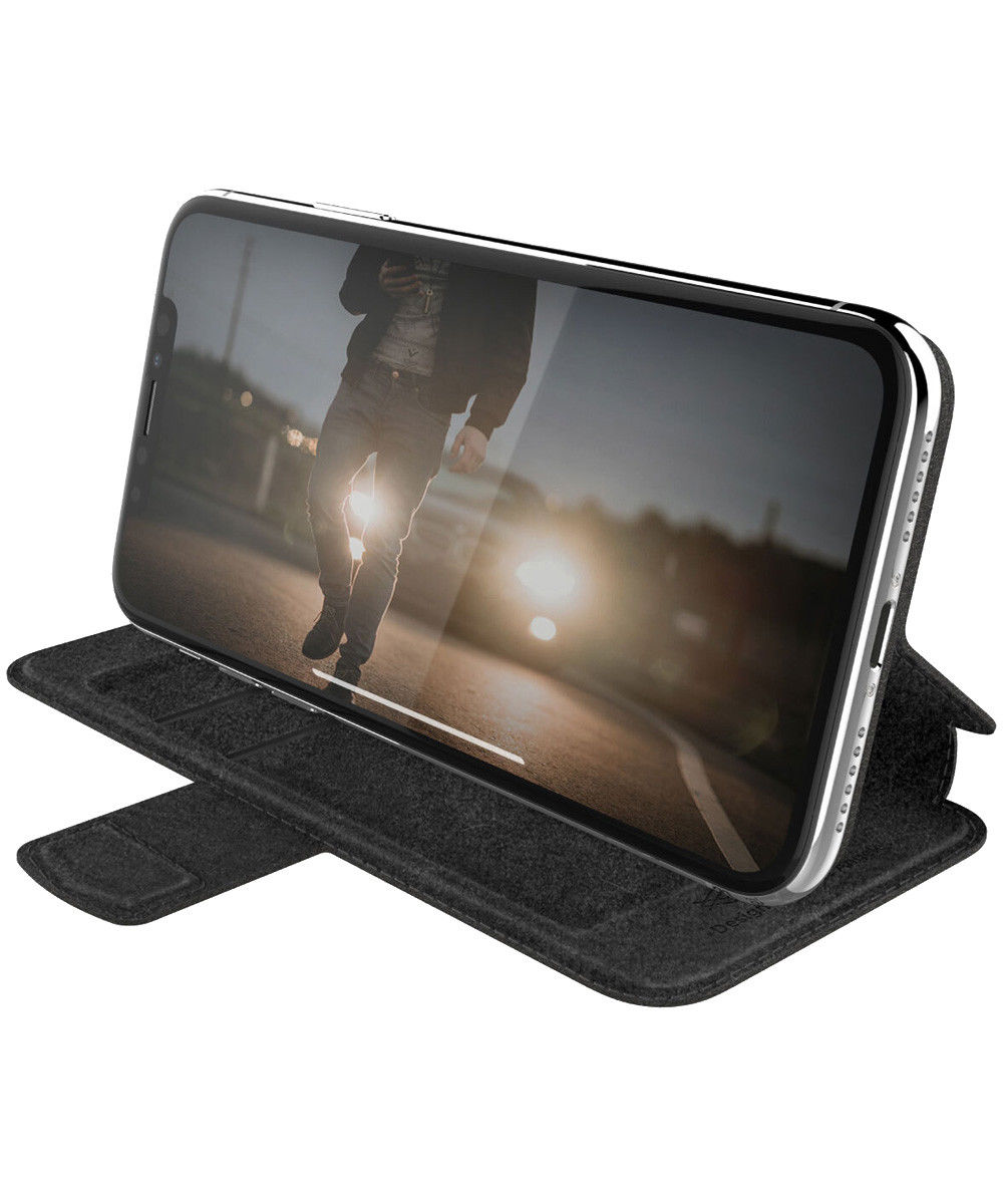 Raptic folio Air Apple iPhone XS/X hoesje book case zwart afbeelding 3