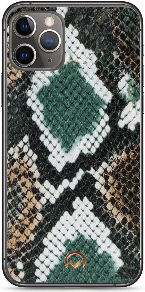Mobilize Velvet Clutch Apple iPhone 11 Pro Max Hoesje Green Snake afbeelding 3