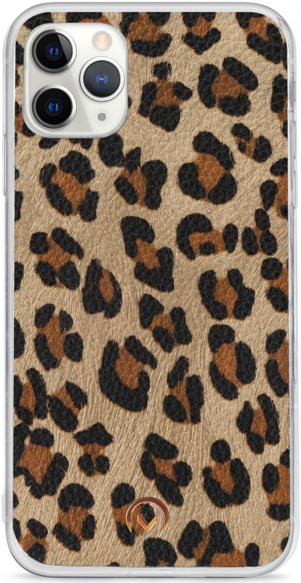 Mobilize Velvet Clutch Apple iPhone 11 Pro Hoesje Green Leopard afbeelding 3