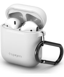 Spigen Silicone Fit Apple AirPods Hoesje Wit