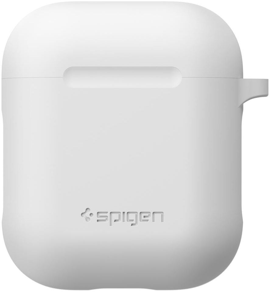 Spigen Silicone Fit Apple AirPods Hoesje Wit afbeelding 4
