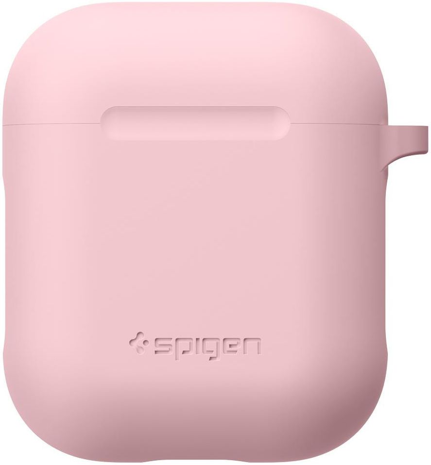 Spigen Silicone Fit Apple AirPods Hoesje Roze afbeelding 4