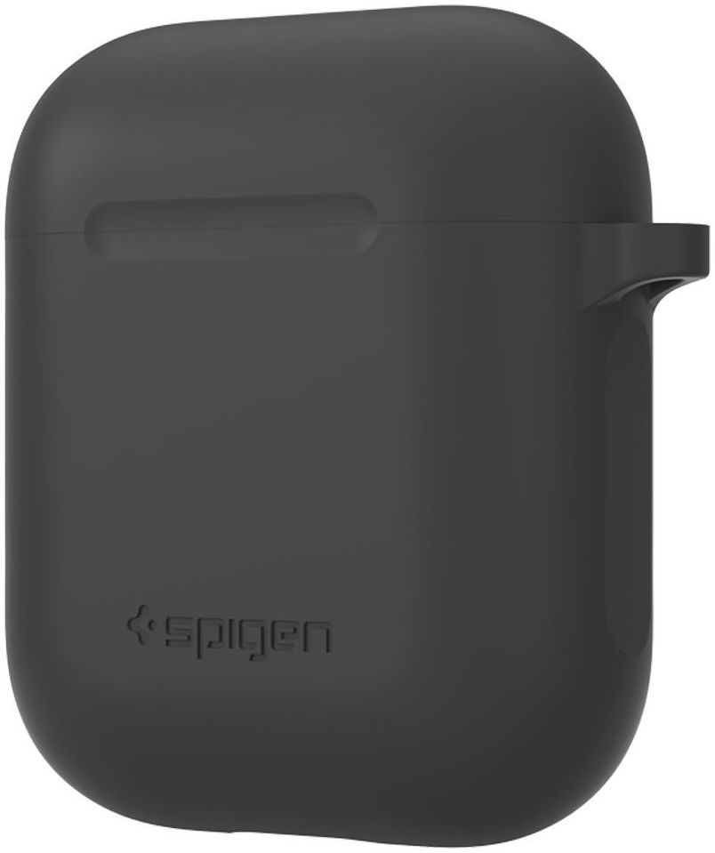 Spigen Silicone Fit Apple AirPods Hoesje Grijs afbeelding 3