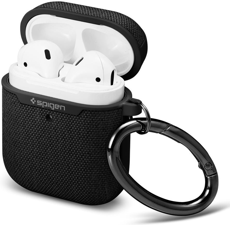 Spigen Urban Fit Apple AirPods Hoesje Zwart afbeelding 1