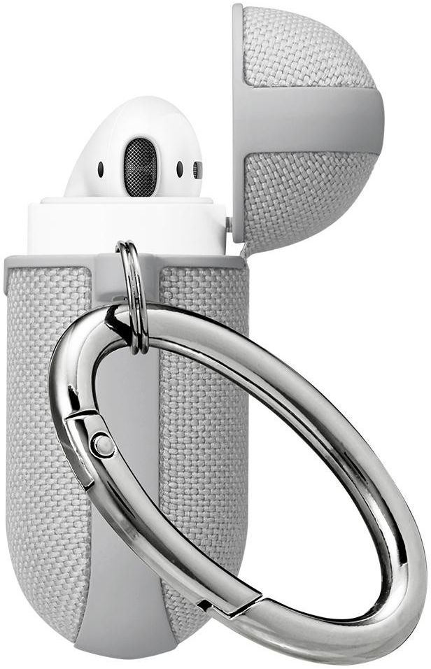 Spigen Urban Fit Apple AirPods Hoesje Grijs afbeelding 4